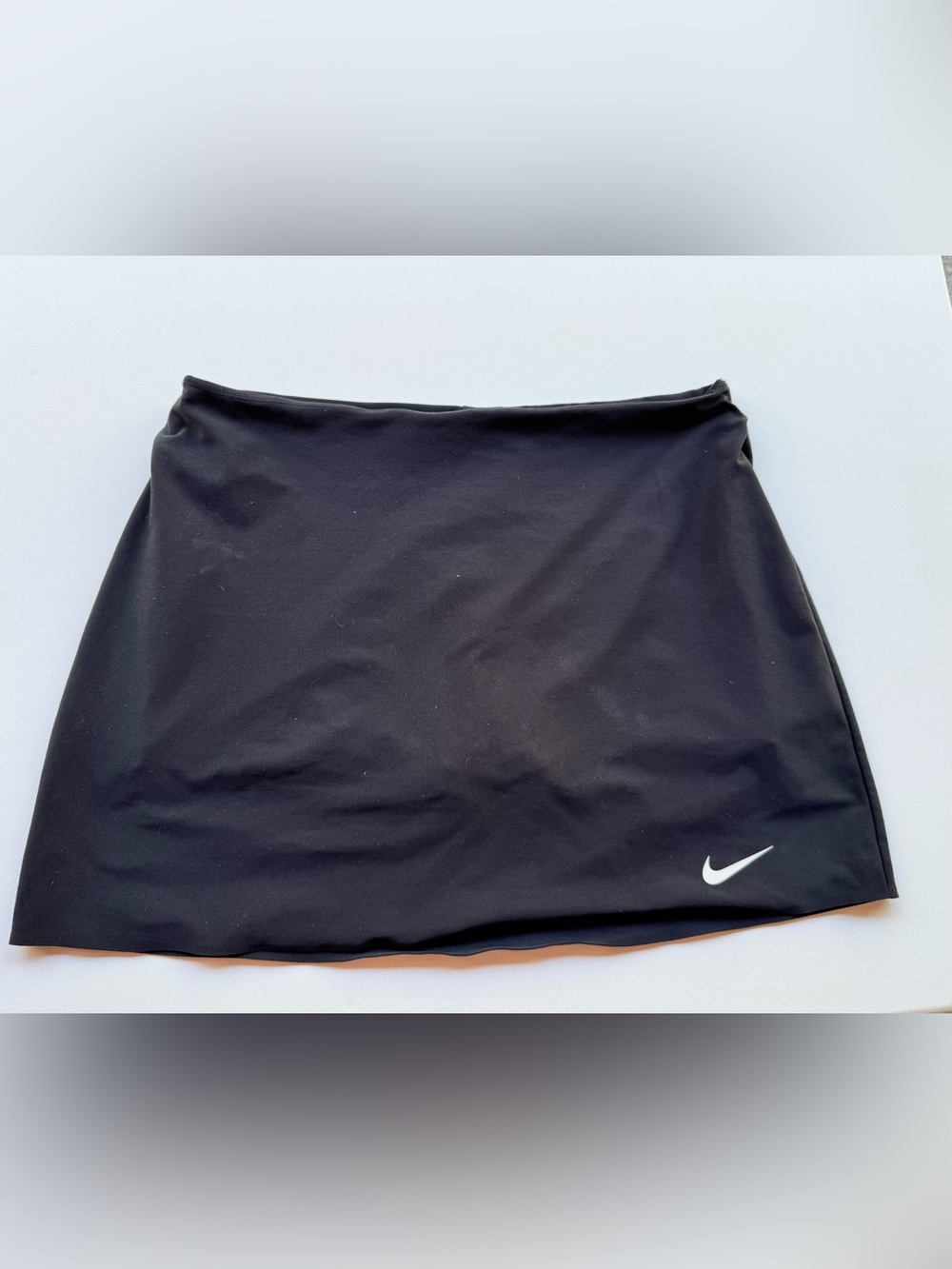 Nike Black Mini Skirt with White Swoosh